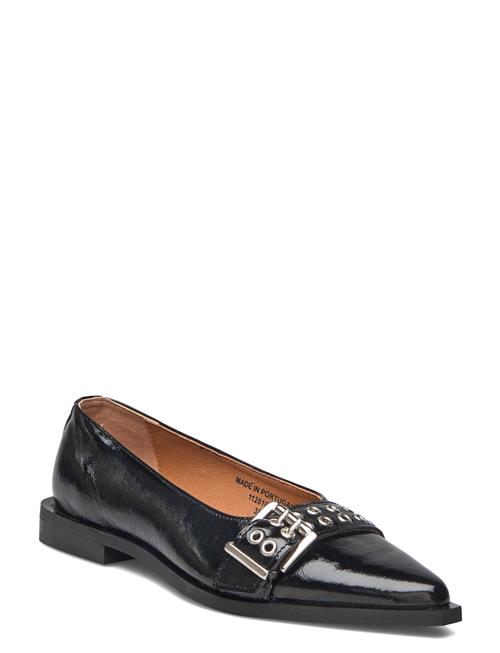 Bianco Biavictoria Buckle Ballet Flat Nappalak Bianco Black