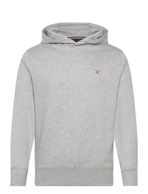 GANT Reg Emb Original Shield Hood GANT Grey