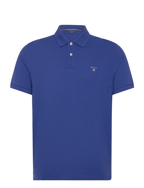 Emb Original Shield Polo GANT Blue