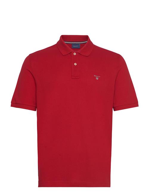 Emb Original Shield Polo GANT Red