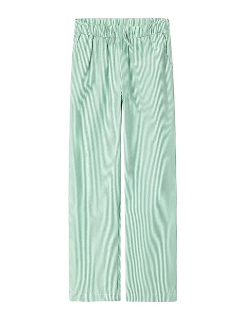 LMTD Nlfkilucca Poplin Pant LMTD Green