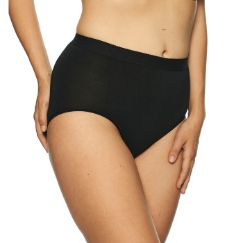 Lady Avenue Trusser Bamboo Midi Brief Sort Bambus Large Dame