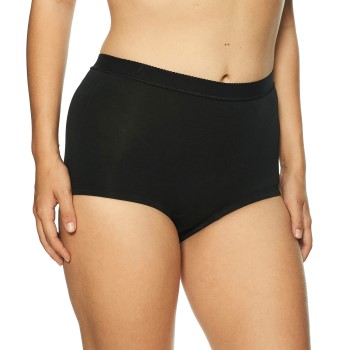 Lady Avenue Trusser Bamboo Short Panty Sort Bambus Large Dame