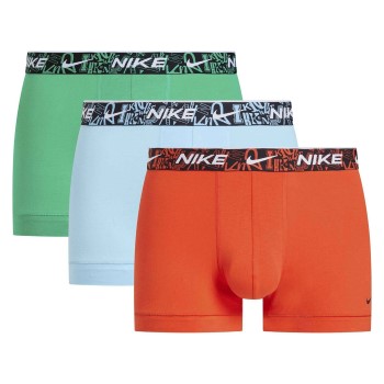 Nike 6P Everyday Essentials Cotton Stretch Trunk D1 Orange bomuld Medium Herre