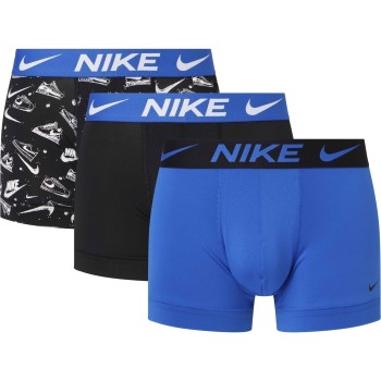 Nike 6P Everyday Essentials Micro Trunks D1 Blå Mønster polyester Large Herre