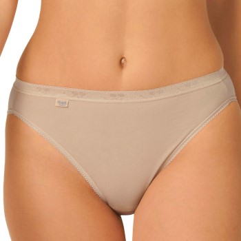 Sloggi Trusser Basic Tai Beige bomuld 42 Dame