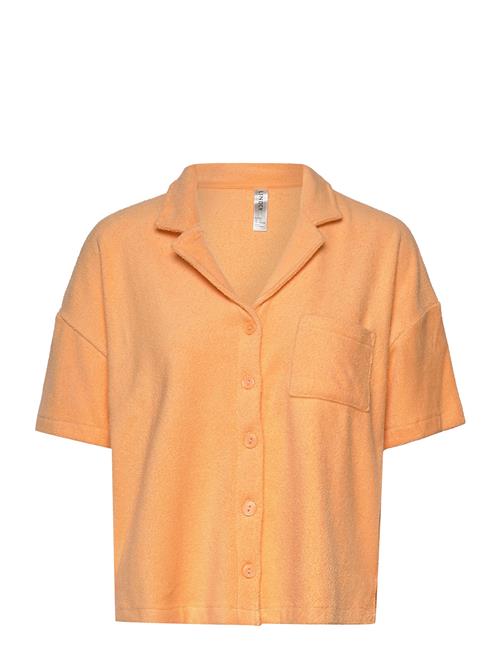 Lindex Top W Collar Terry Lindex Orange