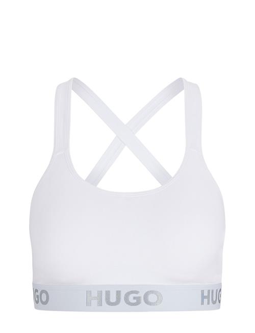 Bralette Padded Sporty Logo HUGO White