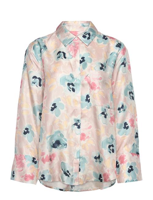 Felicity Pocket Detail Silk Shirt Malina Cream