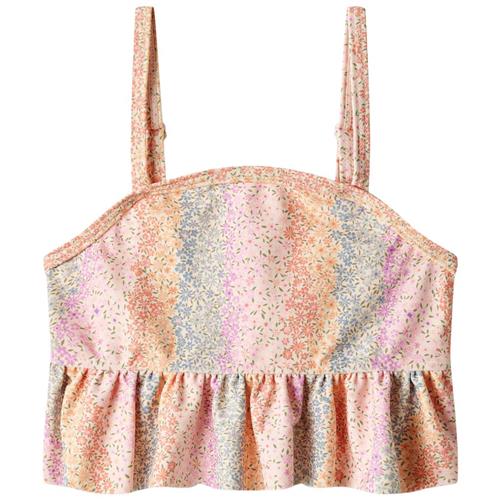 Wheat Lærke Bikini Rainbow Flowers | Lyserød | 98 cm