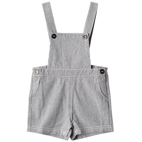 Wheat Erik Stribede Smaekshorts Denim Blå | Blå | 80 cm