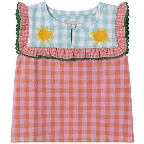 Stella McCartney Kids Gingham Bluse Rød | Lyserød | 12 years