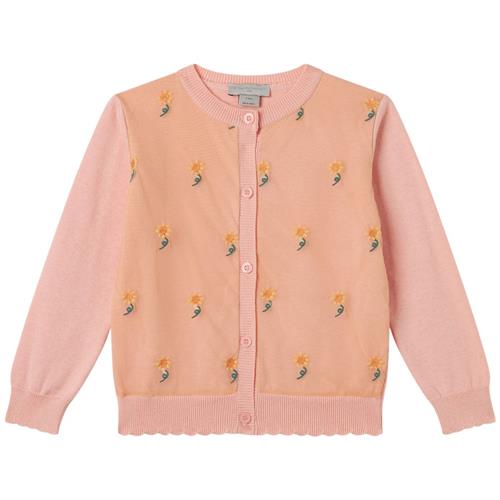 Stella McCartney Kids Broderet Cardigan Lakserosa | Lyserød | 4 years