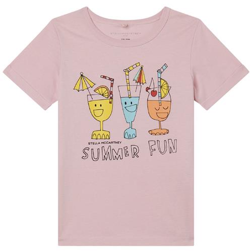 Stella McCartney Kids T-shirt Med Tryk Lyserød | Lyserød | 2 years