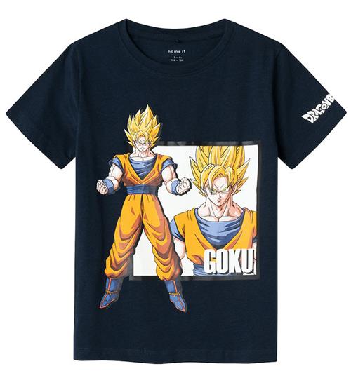 Name It Name It T-shirt - Noos - NkmJimmo Dragonball - Dark Sapphire