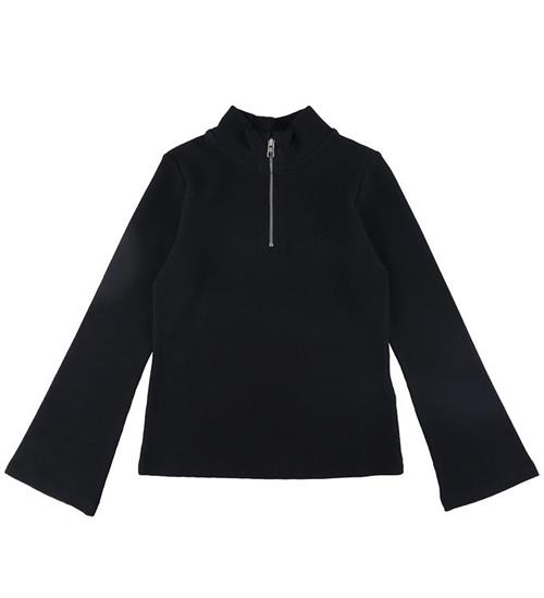 Se Calvin Klein Bluse - Waffle - Ck Black ved KidsWorld