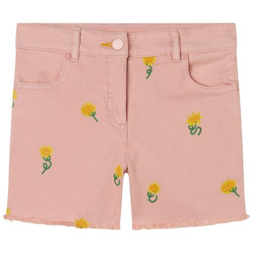 Stella McCartney Kids Broderede Denimshorts Lyserød | Lyserød | 4 years