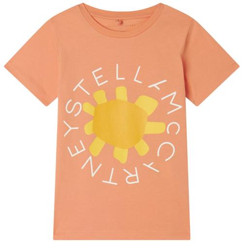 Stella McCartney Kids T-shirt Med Tryk Orange | Orange | 2 years