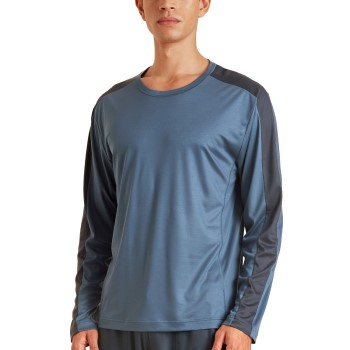 Se Calida DSW Cooling Sweat-Shirt Blå tencel Medium Herre ved Timarco