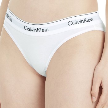 Se Calvin Klein Trusser 3P Modern Cotton Bikini TO1 Hvid Small Dame ved Timarco