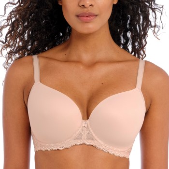 Freya Bh Offbeat Moulded Demi T-Shirt Bra Beige C 80 Dame