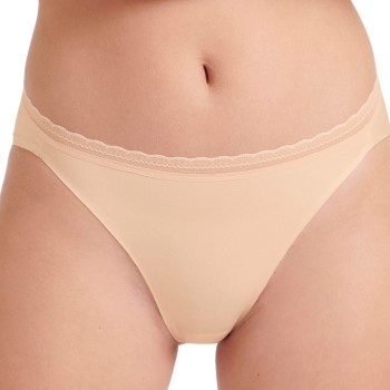 Sloggi Trusser Body Adapt Twist High Leg Brief Abrikos Small Dame