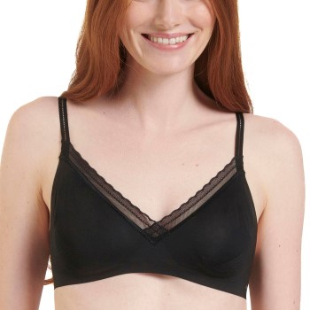 Se Sloggi Bh Body Adapt Twist Soft Bra Sort XL+ Dame ved Timarco