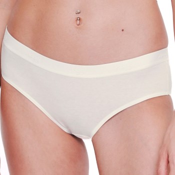 Sloggi Trusser GO Casual Hipster Brief Benhvid bomuld Medium Dame