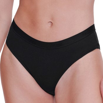 Sloggi Trusser 2P GO Casual Hipster Briefs Sort bomuld Medium Dame