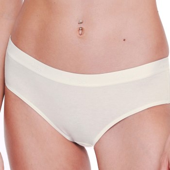 Sloggi Trusser 2P GO Casual Hipster Briefs Benhvid bomuld Medium Dame