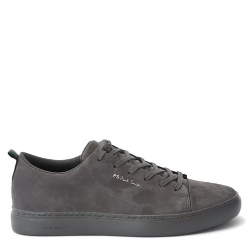 Se Paul Smith Shoes - Grey Nubuck Lee Trainers ved Kaufmann