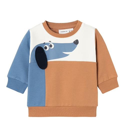 Se Name It Name It Sweatshirt - NbmKiego - Almond ved KidsWorld