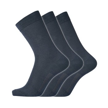 Dovre Strømper 3P Cotton Socks Marineblå Str 45/48 Herre