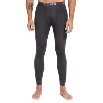 Se Dovre Organic Wool Long Johns Grå merinould Medium Herre ved Timarco