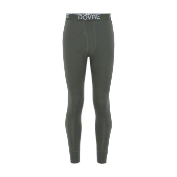 Dovre Wool Long Johns Grøn merinould Small Herre