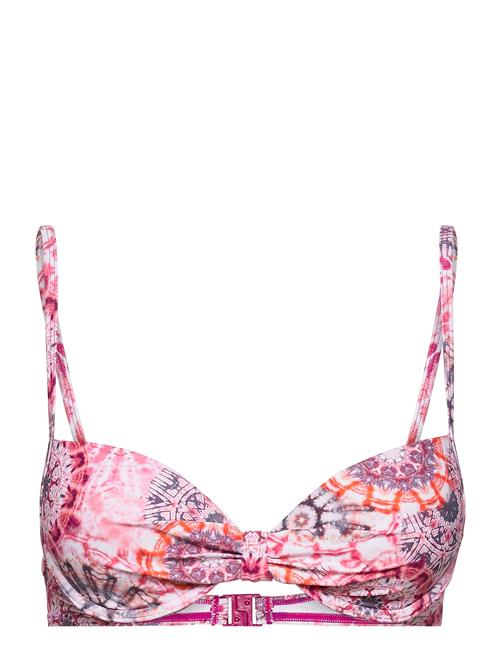 Esprit Bodywear Women Recycled: Padded Underwire Top With A Print Esprit Bodywear Women Pink