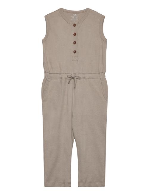 Copenhagen Colors Rib Jersey Jumpsuit Copenhagen Colors Beige