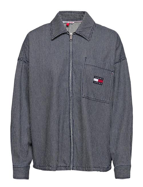 Tommy Jeans Tjw Stripe Boxy Overshirt Tommy Jeans Patterned