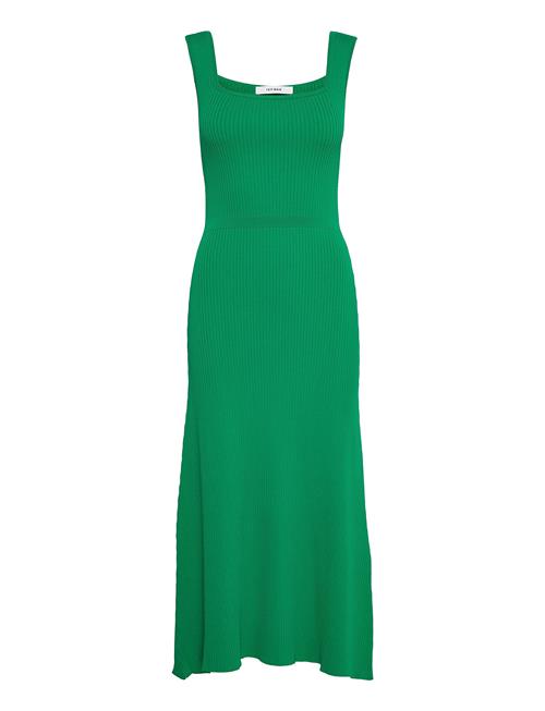 Long Midi Fine Knit Dress IVY OAK Green