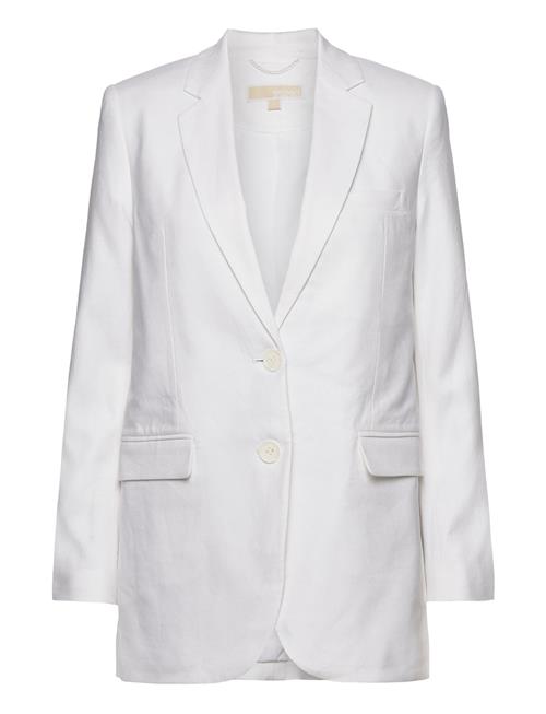 Michael Kors 2 Bttn Mensy Blazer Michael Kors White