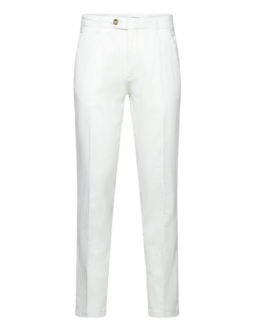 Lindbergh Linen Club Pants Lindbergh White