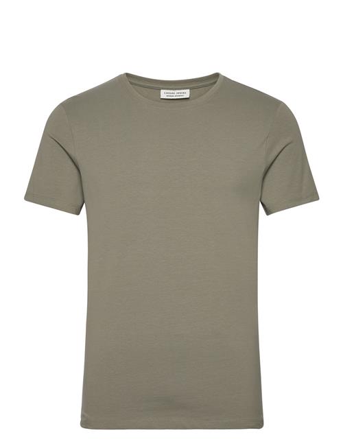 Casual Friday Cfdavide Crew Neck Tee Casual Friday Khaki