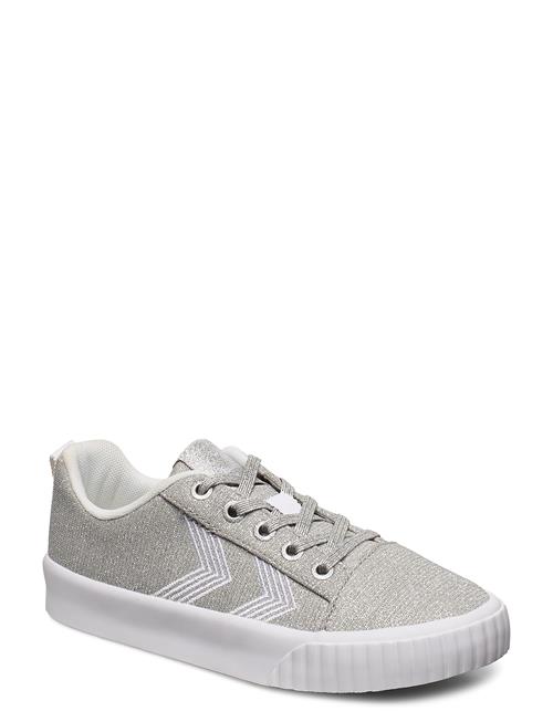 Se Hummel Base Court Glitter Jr Hummel White ved Booztlet