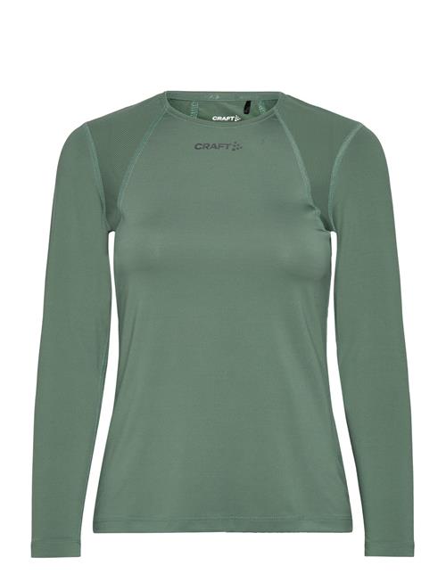 Adv Essence Ls Tee W Craft Green