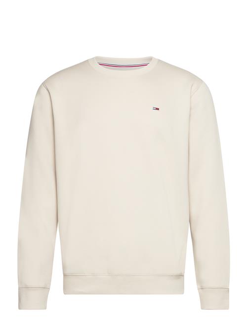 Tommy Jeans Tjm Regular Fleece C Neck Tommy Jeans Cream