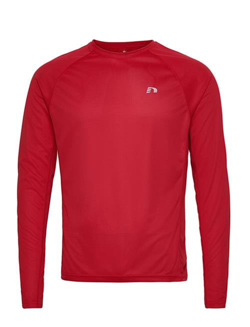 Newline Men Core Running T-Shirt L/S Newline Red