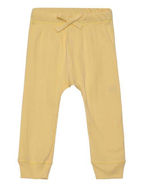 Baggy Rib Jersey Leggings Copenhagen Colors Yellow