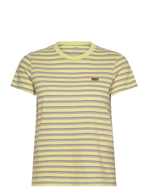 LEVI´S Women Perfect Tee Cool Stripe Powder LEVI´S Women Yellow