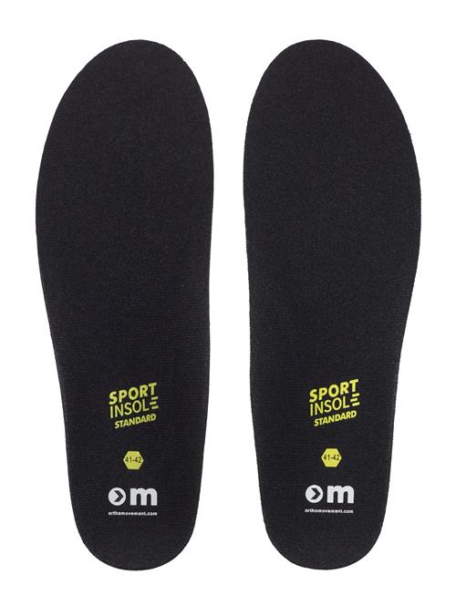 Se Ortho Movement Standard Insole Sport Eu 37-38 Ortho Movement Black ved Booztlet