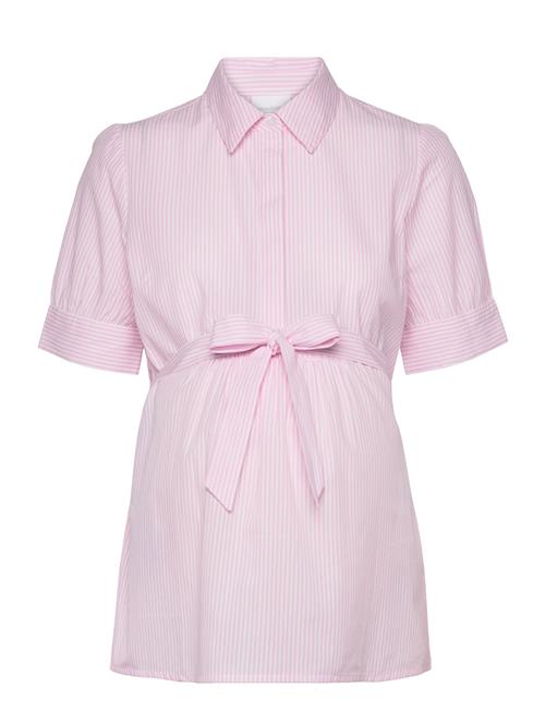 Mamalicious Mlleticia 2/4 Wo Shirt 2F Mamalicious Pink